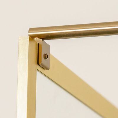 ميلانو - فرشاة تقسيم الحمام ذهبي+حرير 1000*2000 - صنع في الصين