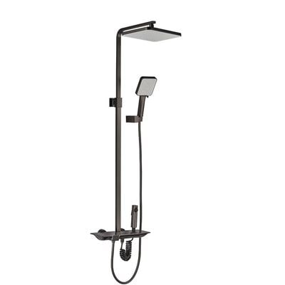 Milano Queen Plus Rain Shower Matt Grey - Made In China