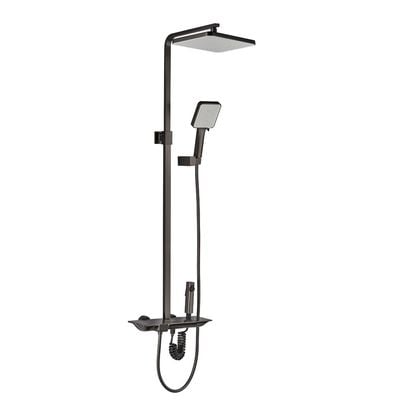 Milano Queen Plus Rain Shower Matt Grey - Made In China