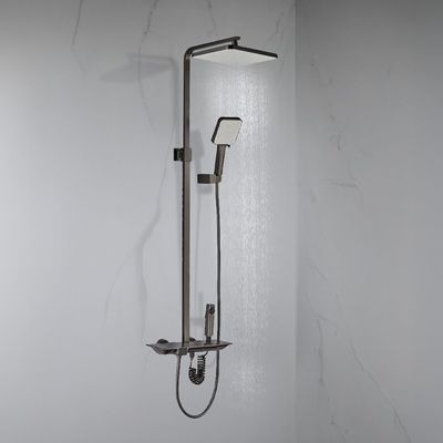 Milano Queen Plus Rain Shower Matt Grey - Made In China