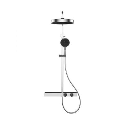 CM Euphoria Rain Shower Three Way Shower Set Chrome A1010A