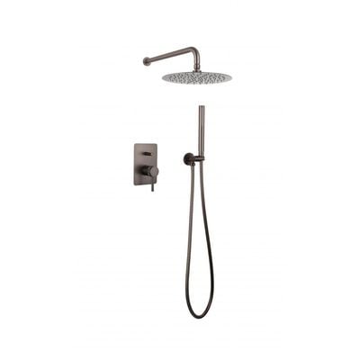 CM Spain Two Way Concealed Shower Mixer Complete Set Rust Copper