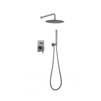 CM Spain Two Way Concealed Shower Mixer Complete Set Matt Grey