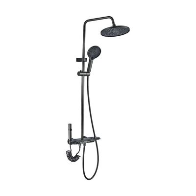 Milano Plus Piano Rain Shower Round Gun Grey - Made In China