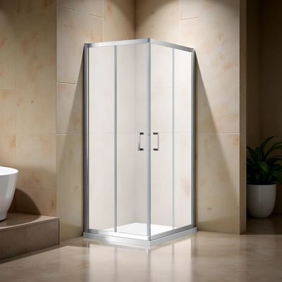 Milano Shower Cubical 900*900*1950 Chrome (Bb-4Fm) - Made In China