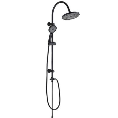 Milano Lucy Shower Column Matt Black