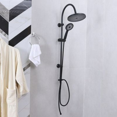 Milano Lucy Shower Column Matt Black