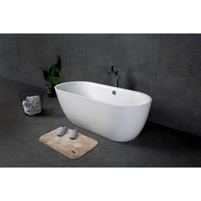 Milano Mosel Acrylic Freestanding Bathtub with Pop Up waste - 180x83x60 cm