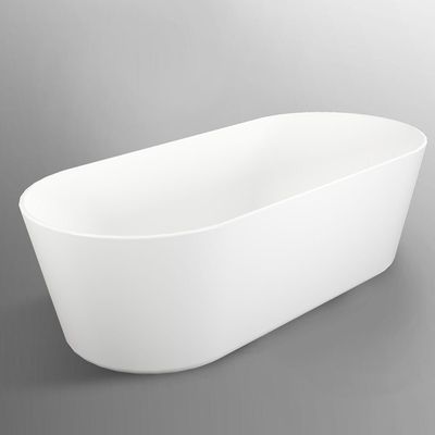 Milano Oise Acrylic Freestanding Bathtub with Pop Up waste - 160x70x58 cm