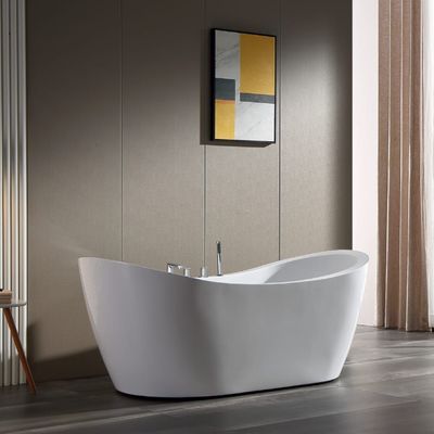 Milano Nacho Acrylic Freestanding Bathtub