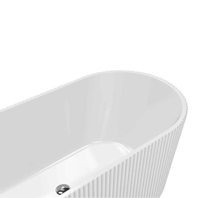 Milano Linear Freestanding Bathtub 1700*800*580 - White