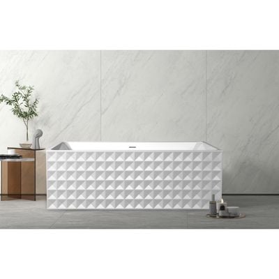 Milano Diamond Freestanding Bathtub 1700X780X600 