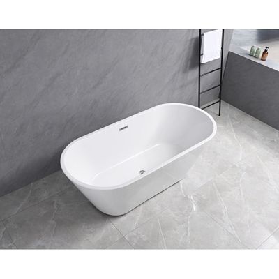 Milano Free Standing Bathtub Oval Wa5012-1  170X75Cm White