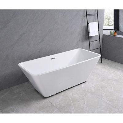 Milano Free Standing Bathtub Rectangular  Wa5035  170X75Cm White