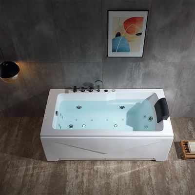 Milano Diva Massage Bathtub 1800*900*680 With Matt Grey Mixer-Made In China