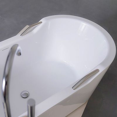 حوض استحمام ميلانو بلس مود قائم بذاته 1700×750×580 أبيض لامع - صنع في الصين