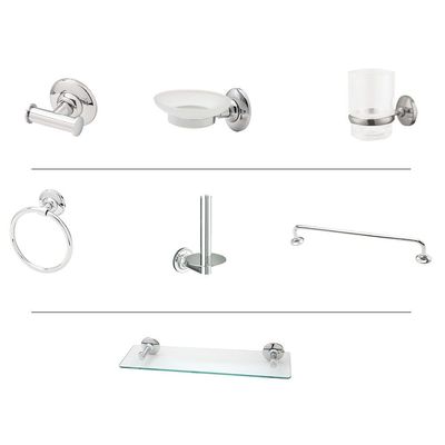 Milano Royal Bathroom Accs A4700 - 7 Pc Gift Set