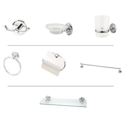 Milano Classic Bathroom Accs 1600 - 7 Pc Gift Set Combo