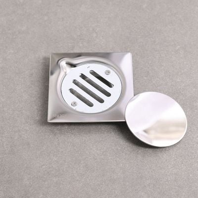 Milano Floor Drain SS-304 10X10Cm (4'X4')