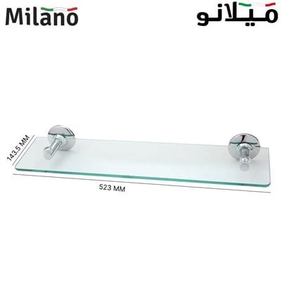 Milano Classic Glass Shelf