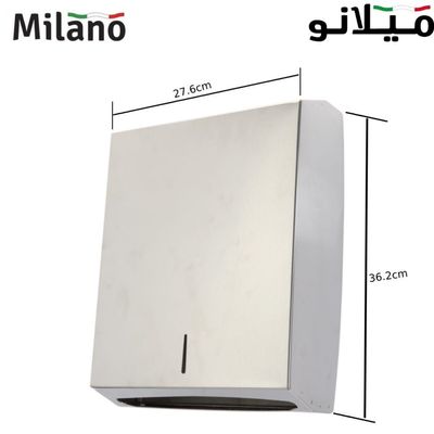 Milano Ss Tissue Paper Dispenser Mtd 228