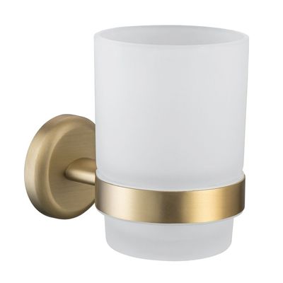 Milano Calli Bathroom Accessories 6 Pcs Complete Set Matte Gold -Made In China