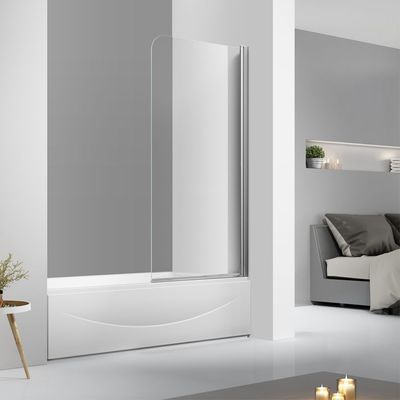 Milano Bathtub Screen 700*1500 Chrome (Pd-1B)- Made In China