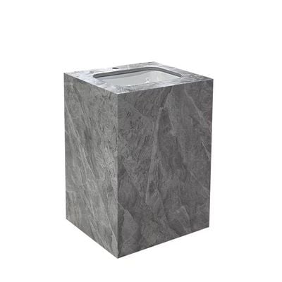 Milano Plus Tansy Mabrle Free Standing Basin SJ475 600*500*800Mm Grey