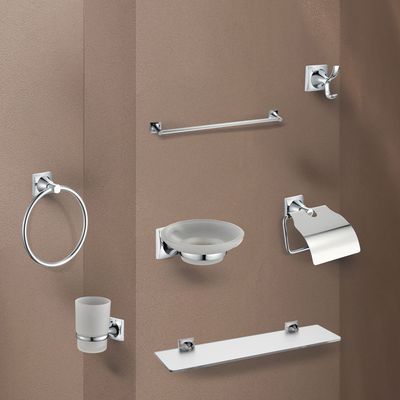 Milano Plus Rocket 7Pcs Bathroom Accessories