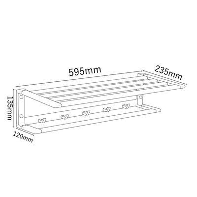 Milano Luxe Towel Rack Dryline Yh061 - Made In China