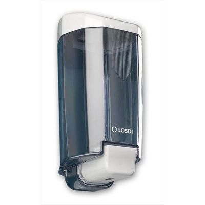 Milano Liquid Soap Dispenser Abs Plastic Transparent 1000Ml Losdi Spain (Cj1006-Sl)