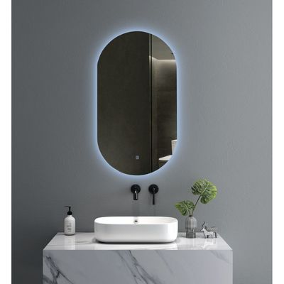 Milano Led Mirror With Touch Switch 500*900Mm Hs16372 