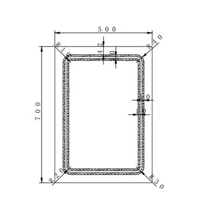 Milano Eco Led Mirror Mlm002 50X70- Made In China