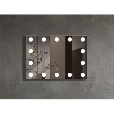 Milano Mirror Copper Free Mirror W/ Lightin Bulbs (Hs16464)