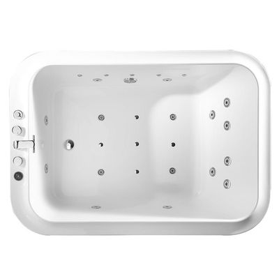 Milano Concept Massage Bathtub With Digtal Panel /Air Bubble/Waterfall/5Pcs Colorful Jets