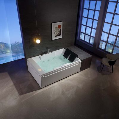 Milano Don Plus – Left Massage Bath Tub W/ Digital Panel,Airbubble