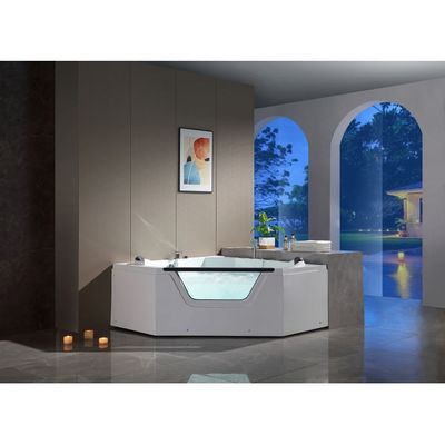 Milano King  Plus Massage Bath Tub W/Digital Panel,Air Bubbble 1500*1500*700  (1 Pcs/Set) 