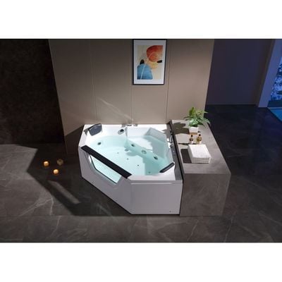 Milano King  Plus Massage Bath Tub W/Digital Panel,Air Bubbble 1500*1500*700  (1 Pcs/Set) 