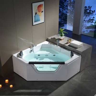 Milano King  Plus Massage Bath Tub W/Digital Panel,Air Bubble 1500*1500*700  (1 Pcs/Set) 