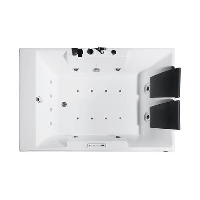 Milano Don Plus – Massage Bath Tub W/ Digital Panel, Airbubble 184 x 130 x 70 (W/ Three Side Panel)