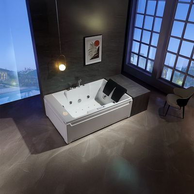 Milano Don Plus – Massage Bath Tub W/ Digital Panel, Airbubble 184 x 130 x 70 (W/ Three Side Panel)