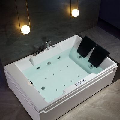 Milano Don Plus – Massage Bath Tub W/ Digital Panel, Airbubble 184 x 130 x 70 (W/ Three Side Panel)
