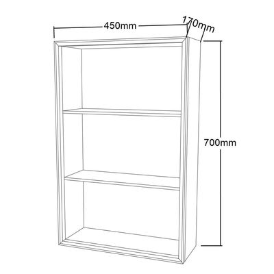 Milano Novo Side Cabinet (Hs16476) 700*450*140Mm