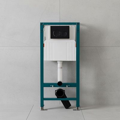 Milano Luxe Royal Concealed Mechanism With  Blk Push Plate 500X165X1125 