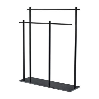 Milano Ace Floor Towel Bar (Fh250102) Matt Black - Made In China