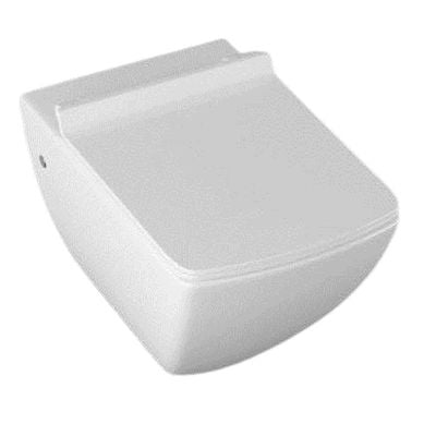 Isvea Purita Wall Hung Wc Smartfix- 109L02007/40S402001-2Pcs/Set- Made In Turkey (Ctn :Wc- 10Pl02007Sv- Seat Cover: 405802001)