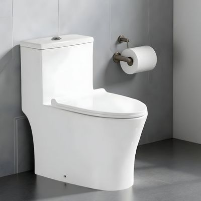 Milano Rimless Wc Model:291 S Trap 250Mm White With Pp Seat Cover