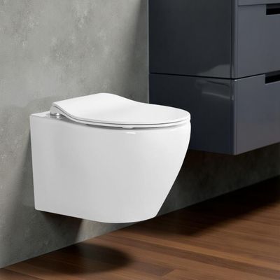 Milano Rimless Wc Wall Hung Model. 99046 
