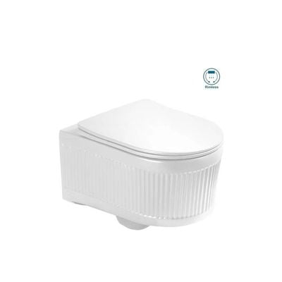 Milano Wall Hung Wc W917 Matte White 49X36X36Cm 