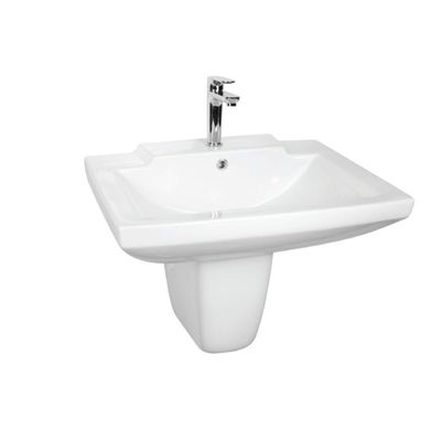 Milano Wall Hung Wash Basin Model- B32469 White